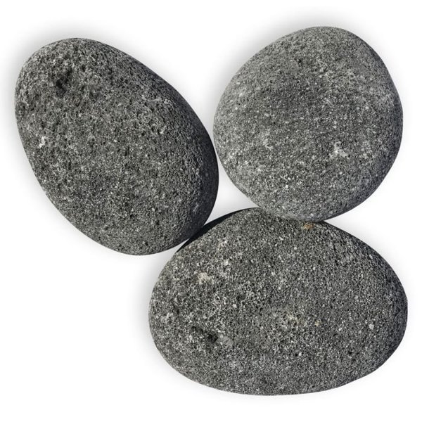 American Fire Glass Extra Large Gray Lava Stone, 4 in – 6 in Stones, 10 Pounds LAVAST-XL-10